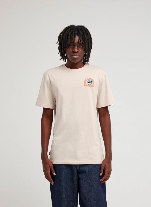 Element Tee-shirts Drips SS homme beige