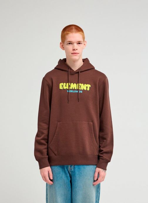 Element Sweats Fluff homme marron