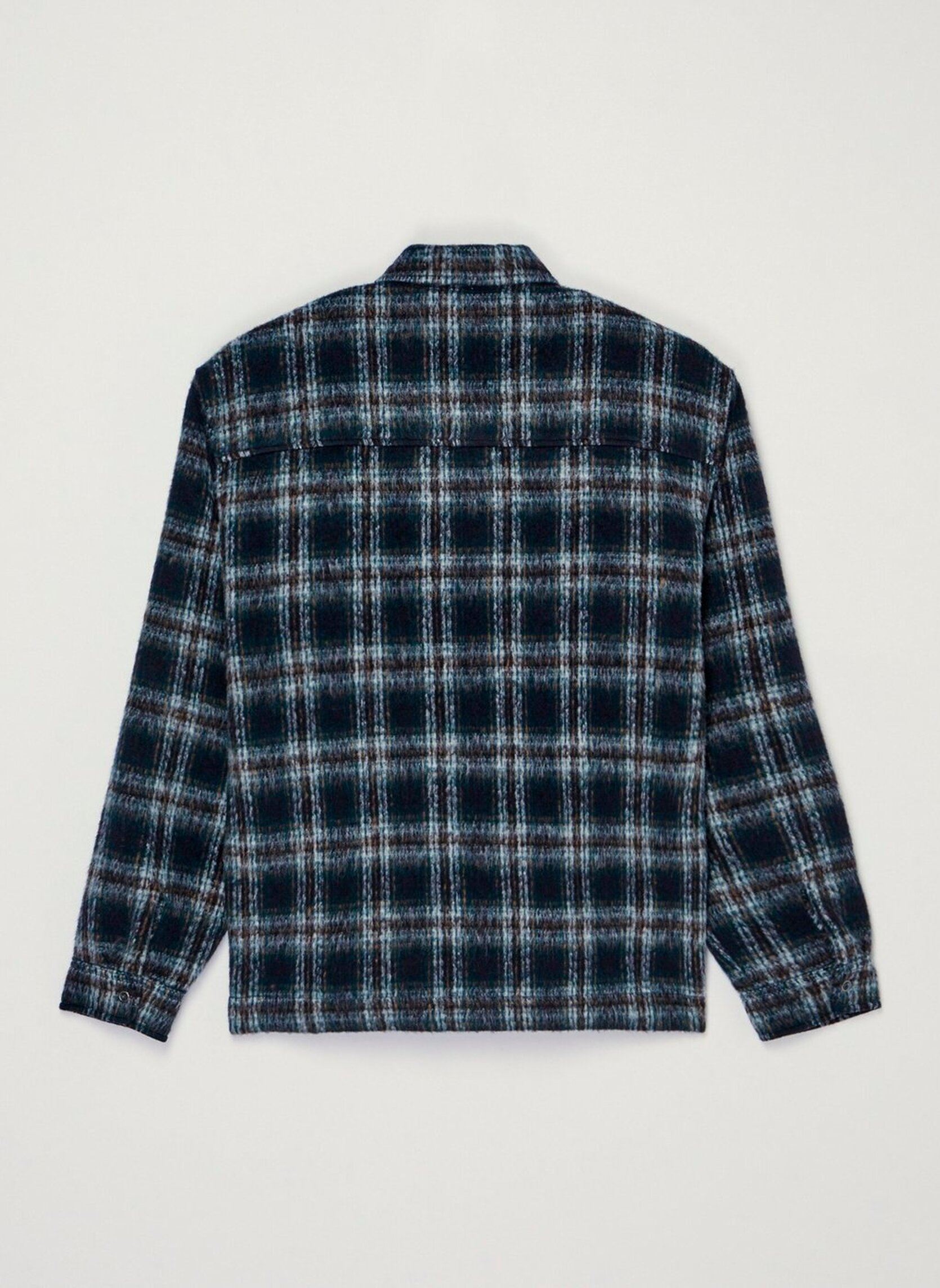 Vestes et manteaux Fuzzckszipsht homme bleu Element Vestes et manteaux Fuzzckszipsht homme bleu BRUSHED PLAID DARK SLATE