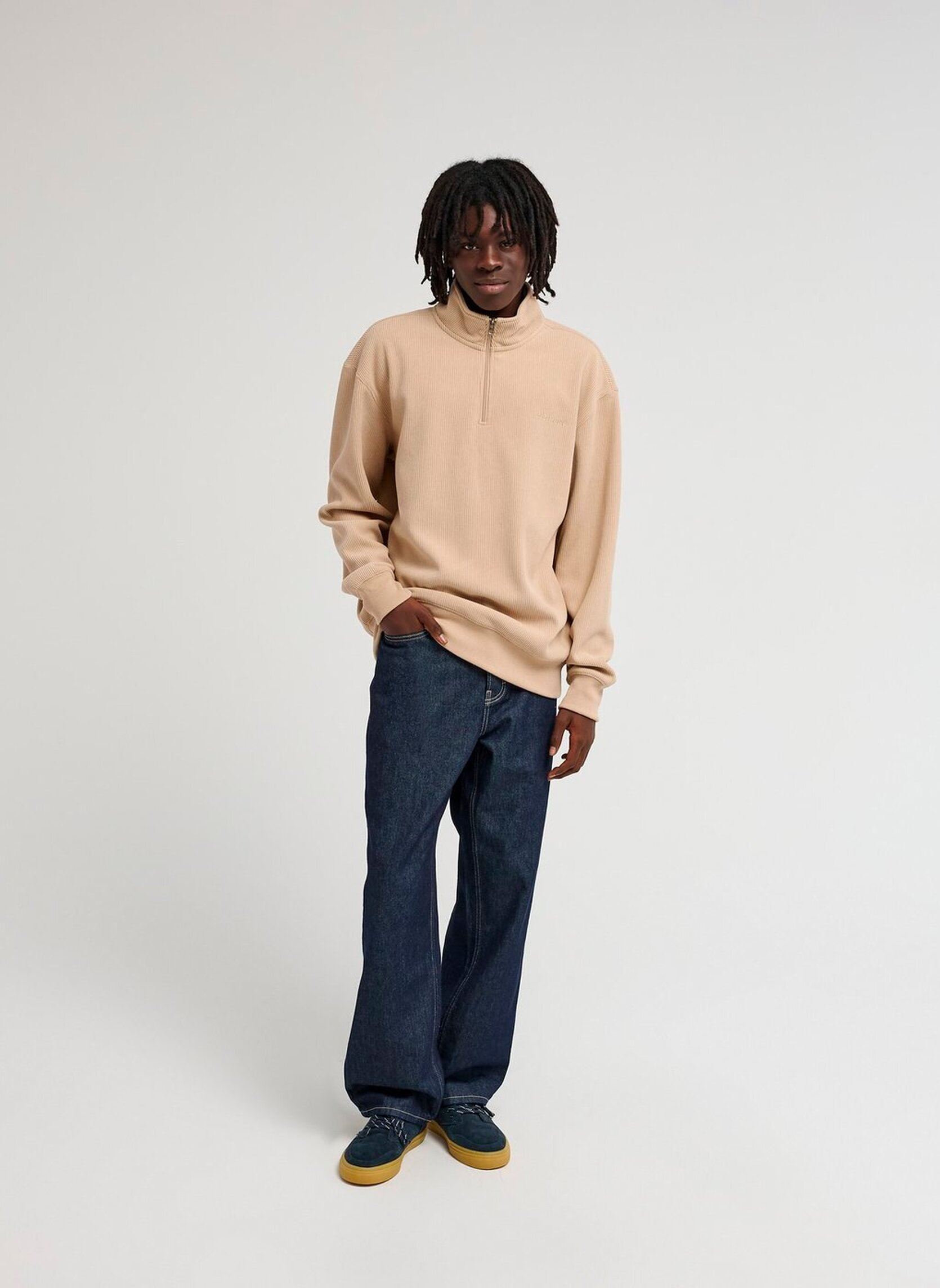 Sweats Lowcase Corduroy homme beige Element Sweats Lowcase Corduroy homme beige HUMUS