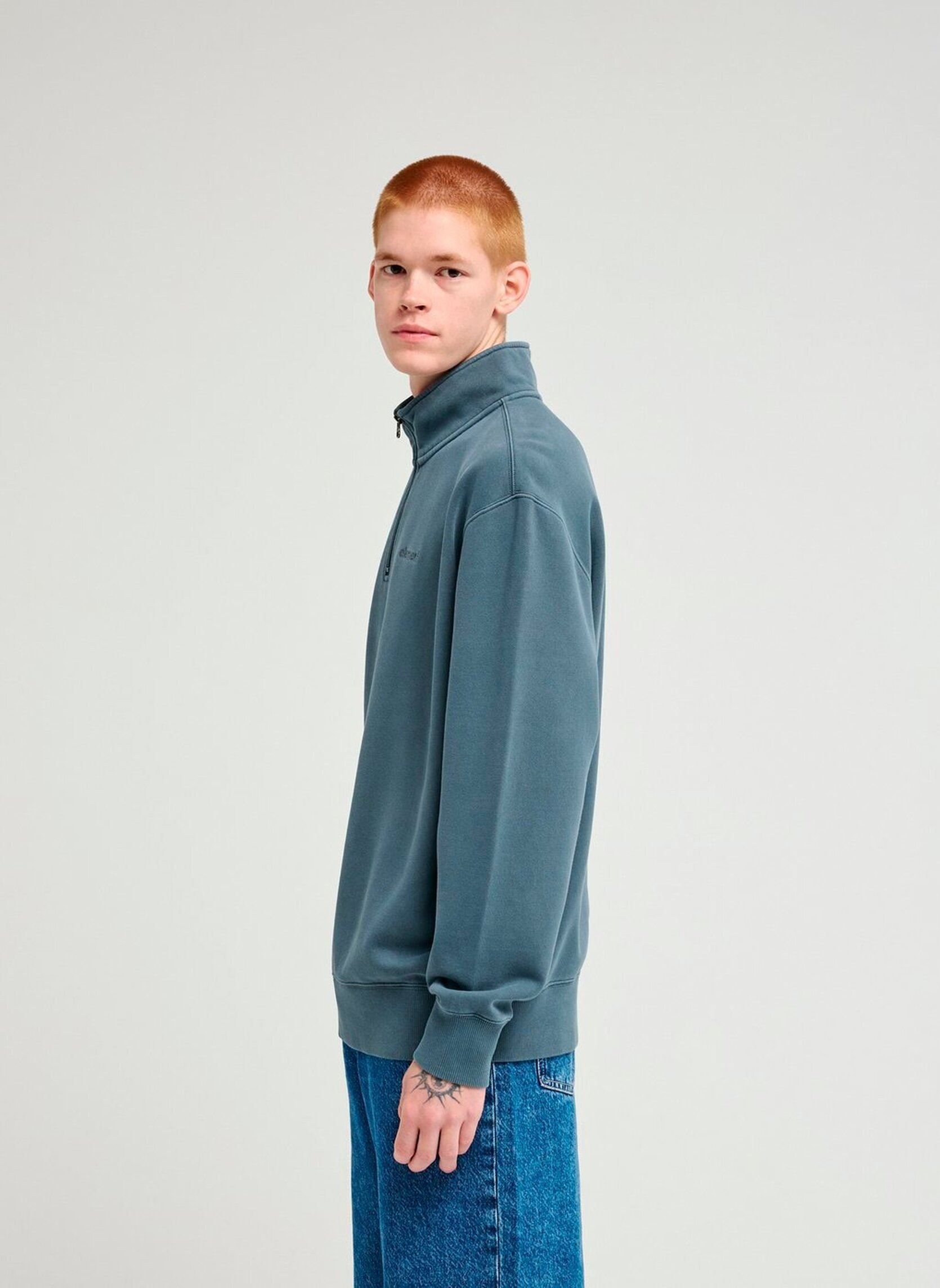 Sweats Lowcase Pigment homme bleu Element Sweats Lowcase Pigment homme bleu DARK SLATE