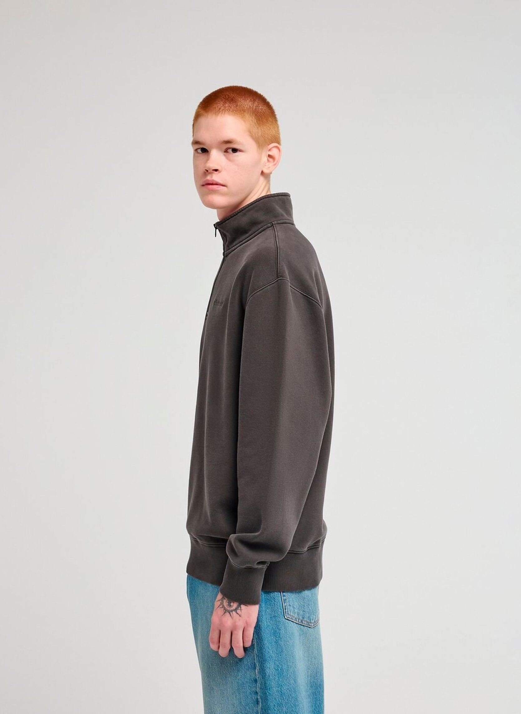 Sweats Lowcase Pigment homme gris Element Sweats Lowcase Pigment homme gris OFF BLACK