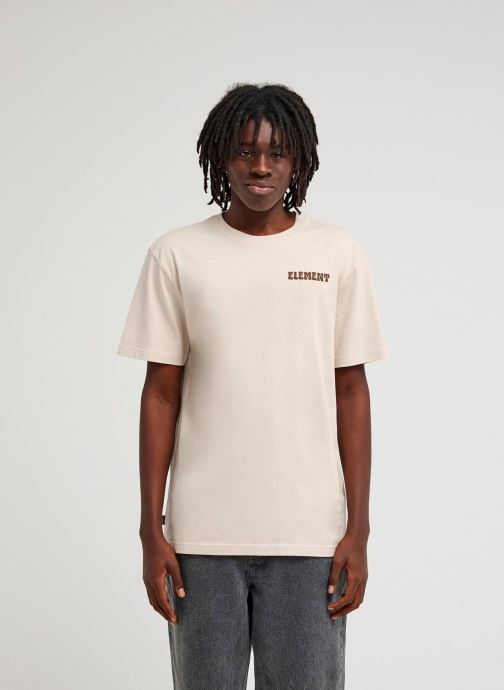 Element Tee-shirts Pleasure Ss homme beige