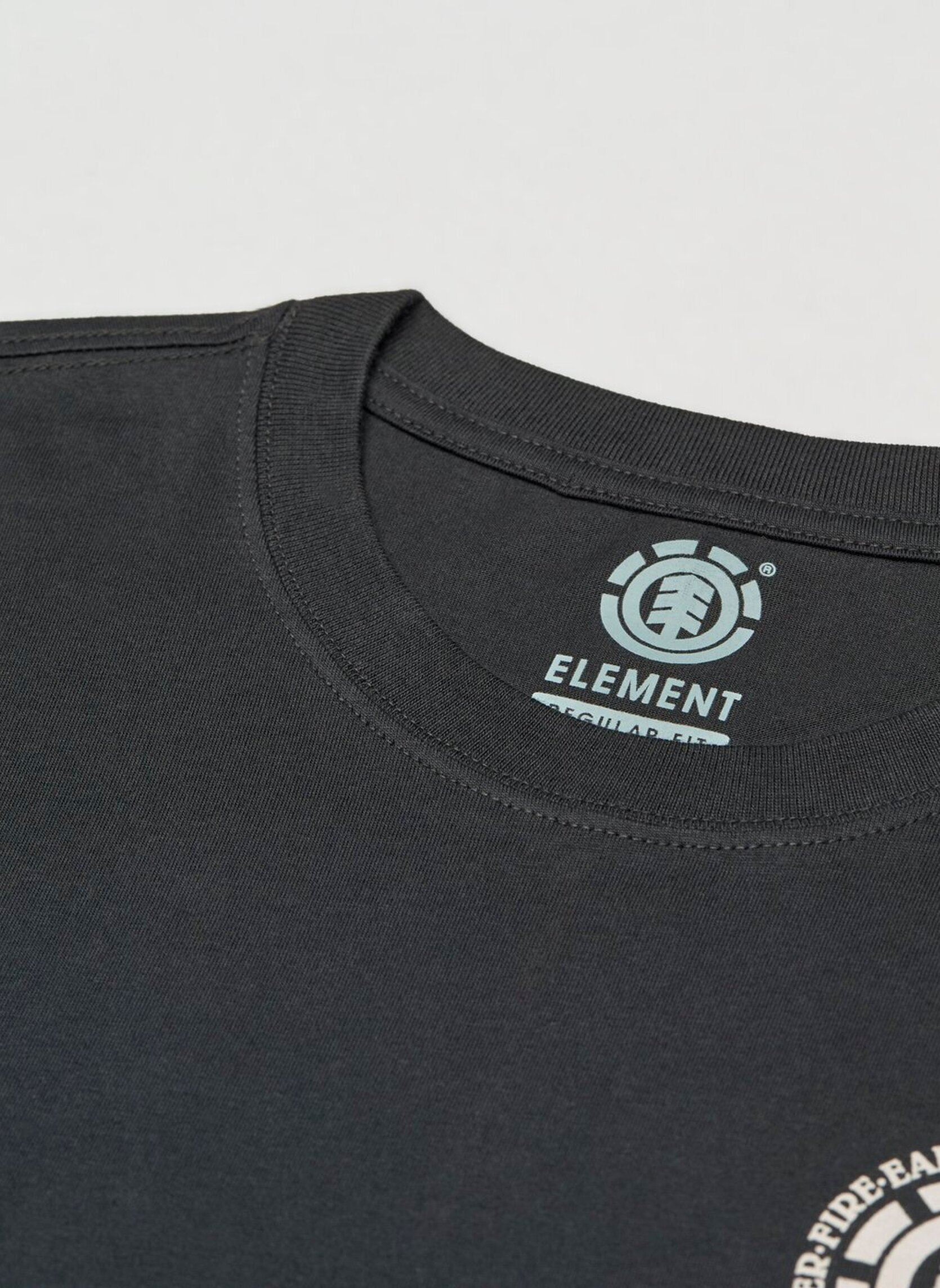 Tee-shirts Seal Bp Ls homme noir Element Tee-shirts Seal Bp Ls homme noir OFF BLACK