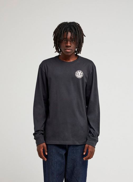 Element Tee-shirts Seal Bp Ls homme noir