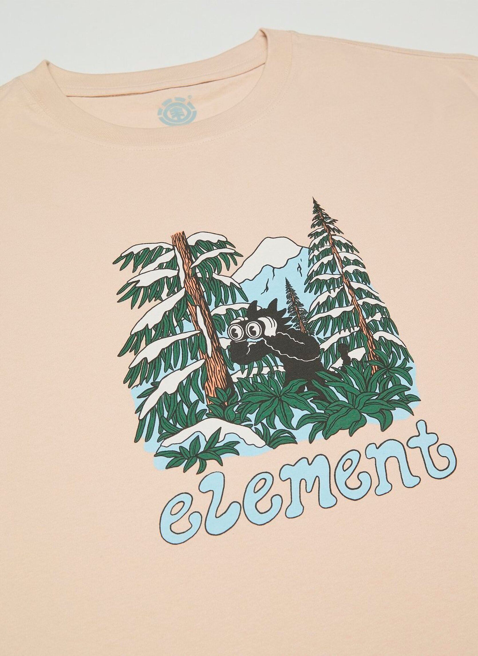 T-Shirts Watching Ss herren beige Element T-Shirts Watching Ss herren beige OAT MILK