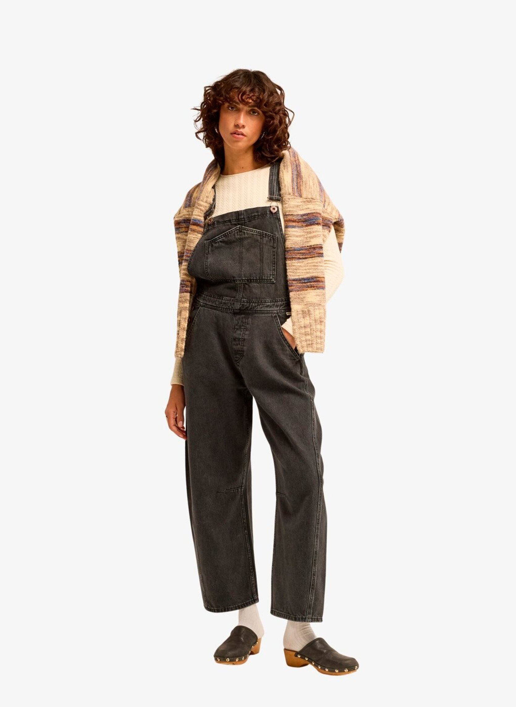 Latzhosen Colorado Denim damen schwarz Billabong Latzhosen Colorado Denim damen schwarz BLACK RINSE
