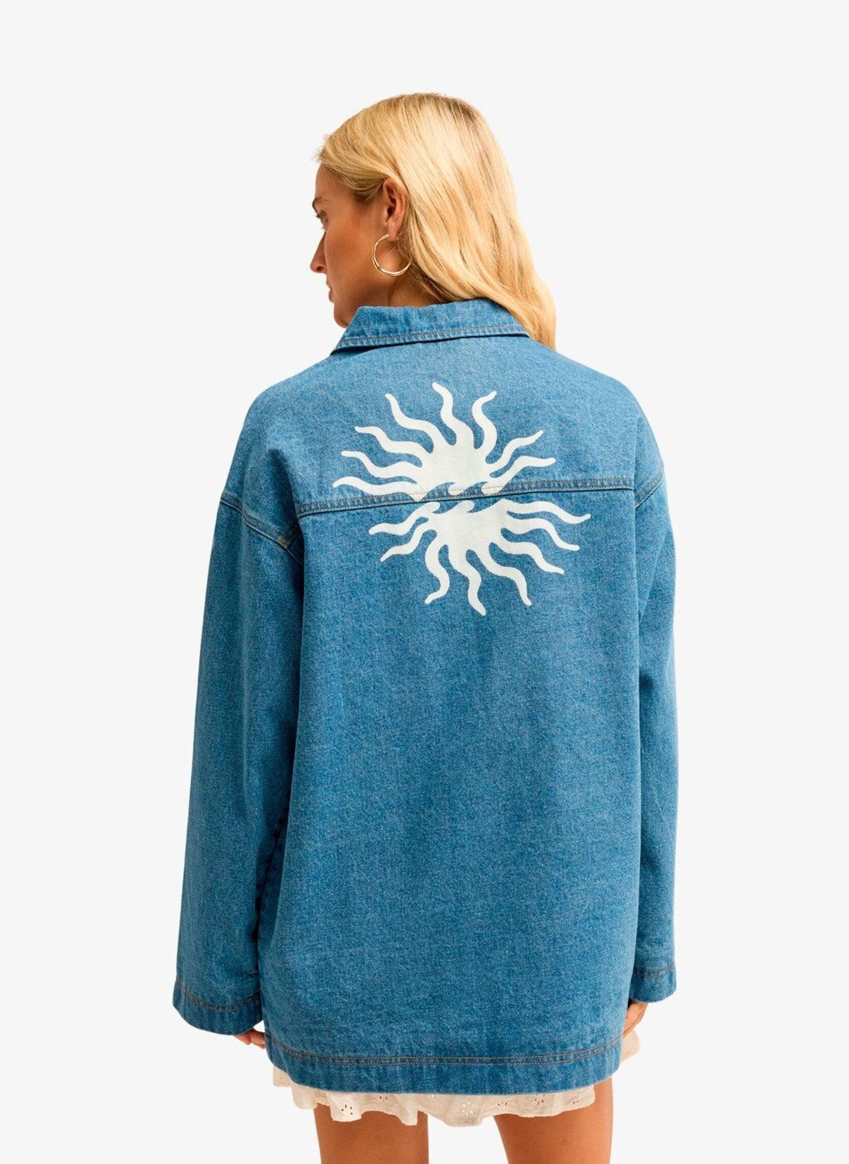 Jacken und Mäntel Denim Shore damen blau Billabong Jacken und Mäntel Denim Shore damen blau BLEACH