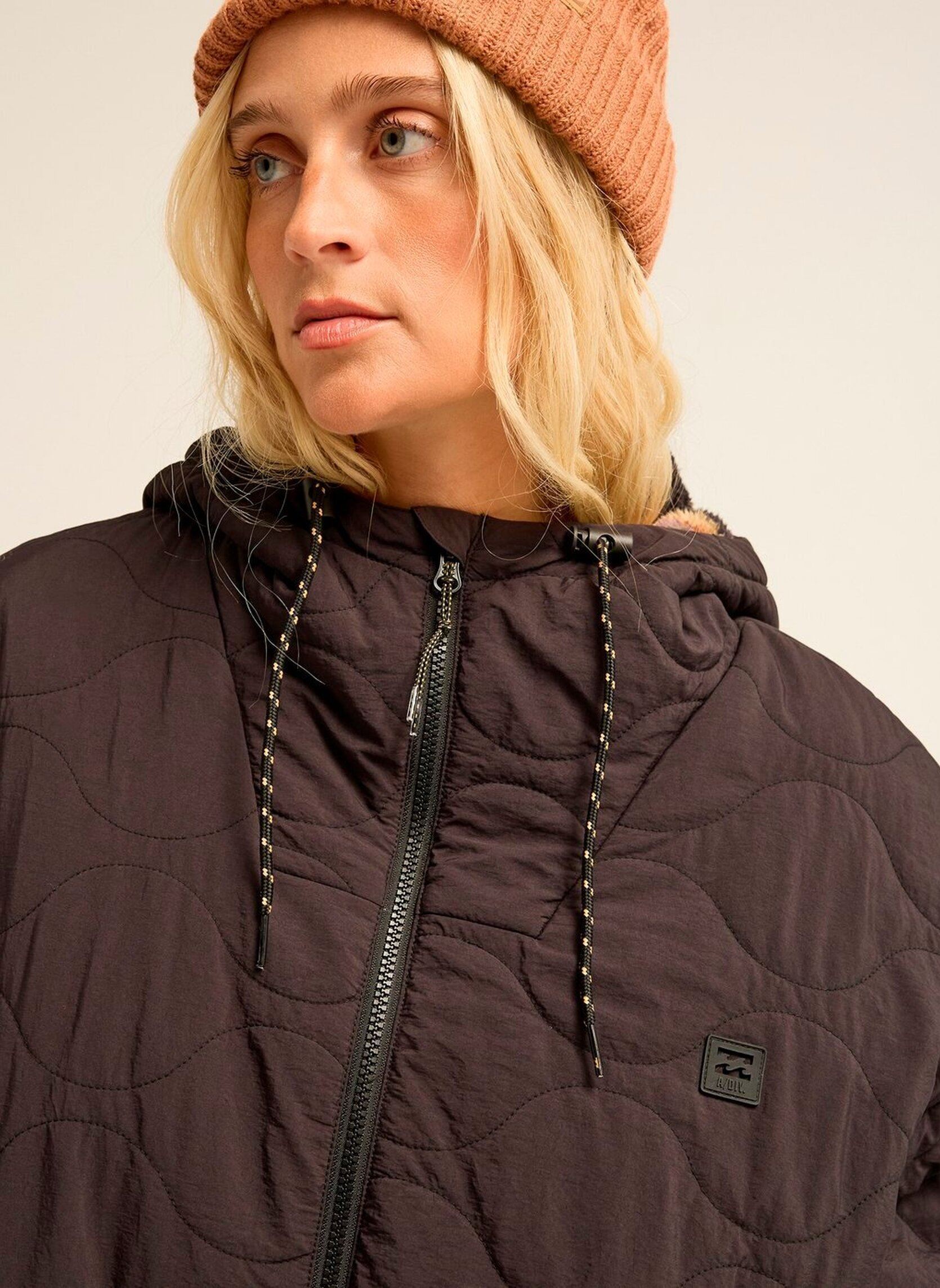 Doudounes Fall Camper femme noir Billabong Doudounes Fall Camper femme noir BLACK PEBBLE