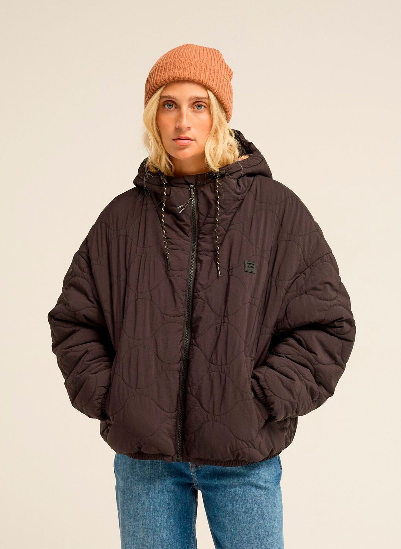 Doudounes Fall Camper femme noir Billabong Doudounes Fall Camper femme noir BLACK PEBBLE