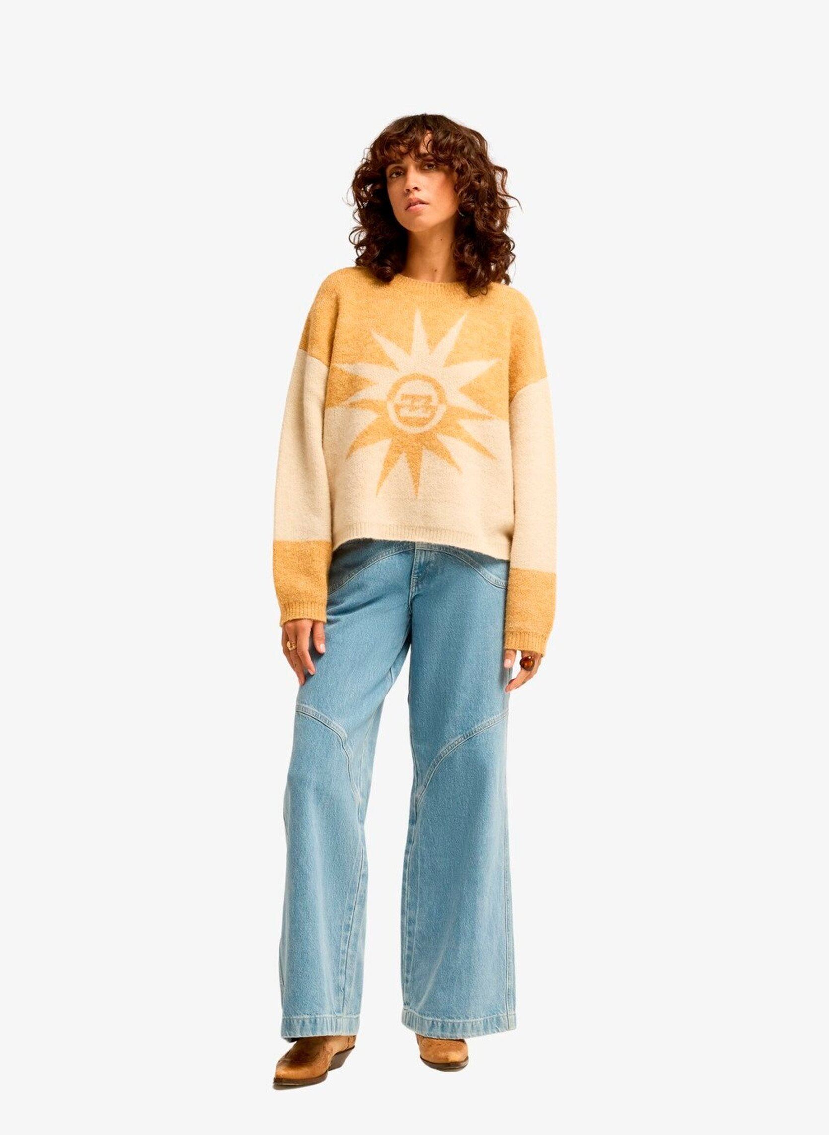 Pulls Forever Friends femme beige Billabong Pulls Forever Friends femme beige CURRY