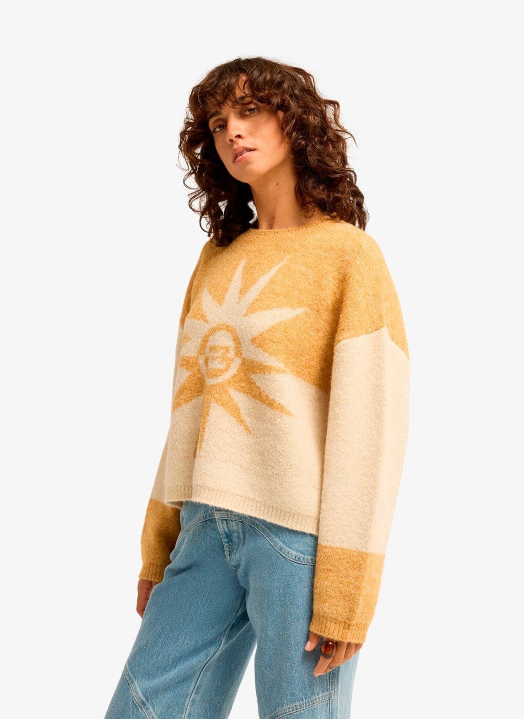 Pulls Forever Friends femme beige Billabong Pulls Forever Friends femme beige CURRY