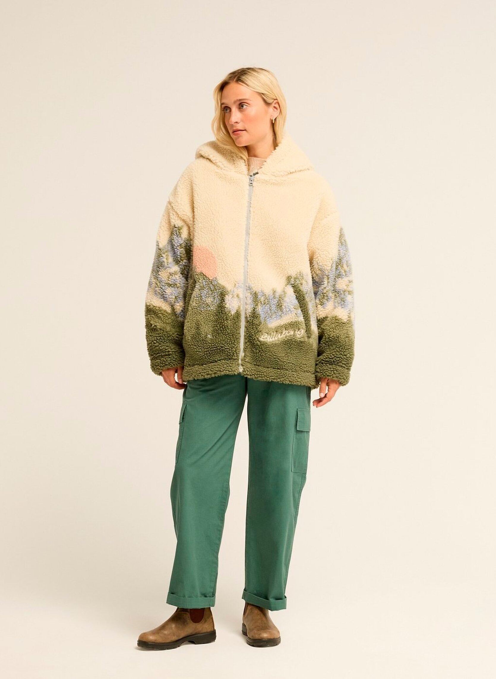Jassen en mantels Fun Call dames beige Billabong Jassen en mantels Fun Call dames beige BLACK
