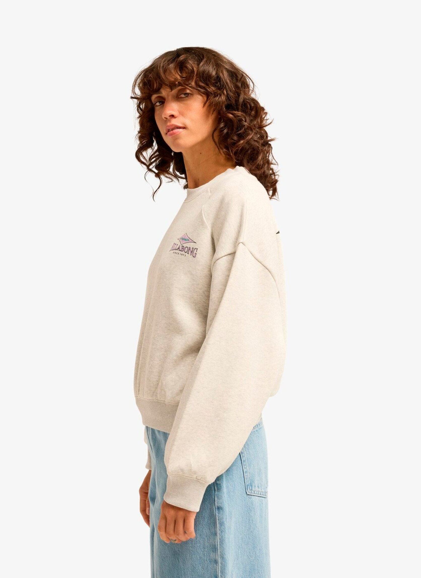 Sweatshirts Heritage femme gris Billabong Sweatshirts Heritage femme gris GREY HEATHER