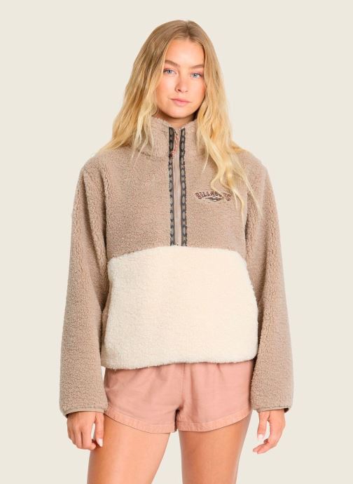 Billabong Fleece-Jacken Horizon Sherpa damen beige