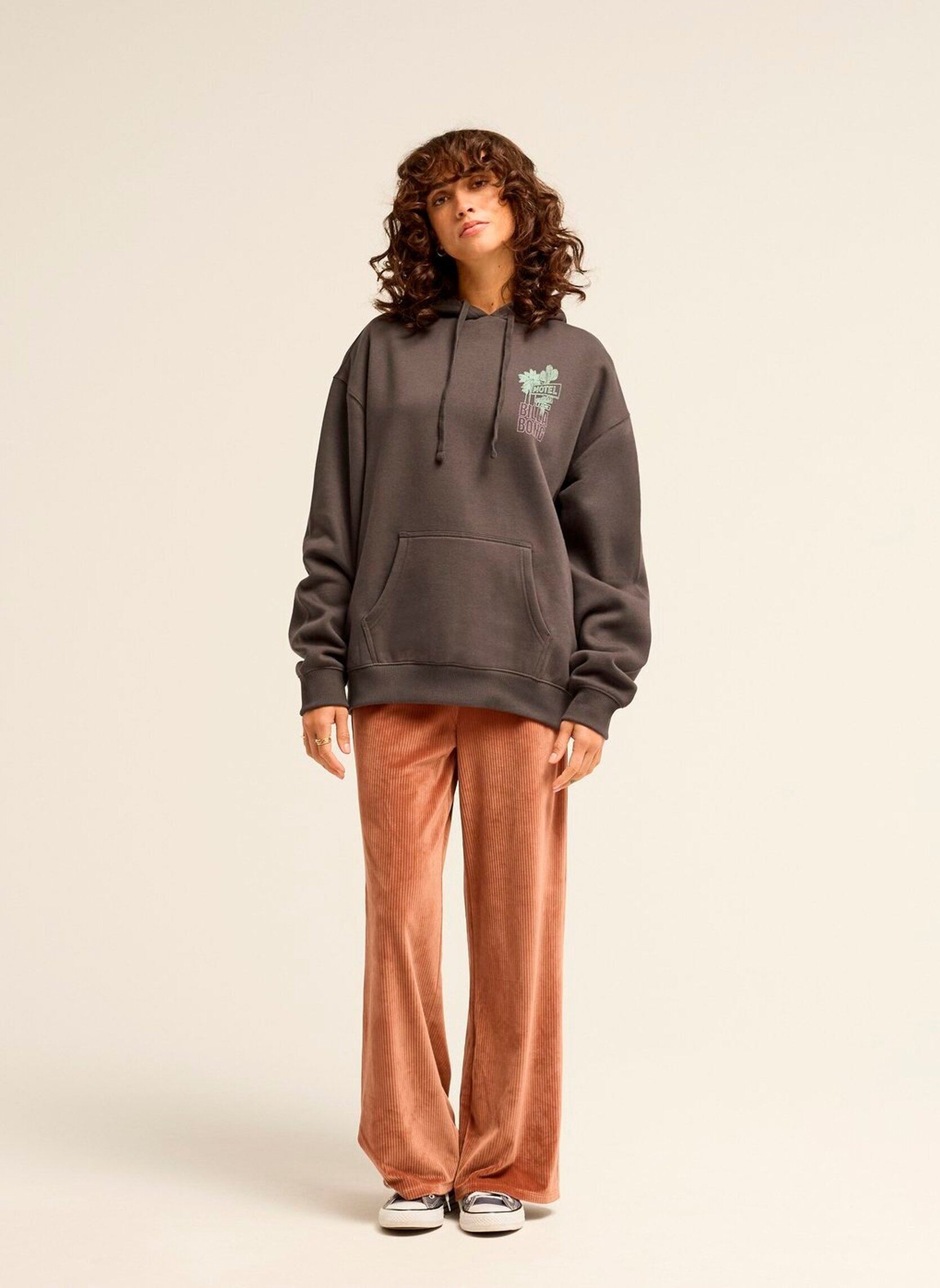 Sweater Midnight Session dames grijs Billabong Sweater Midnight Session dames grijs OFF BLACK