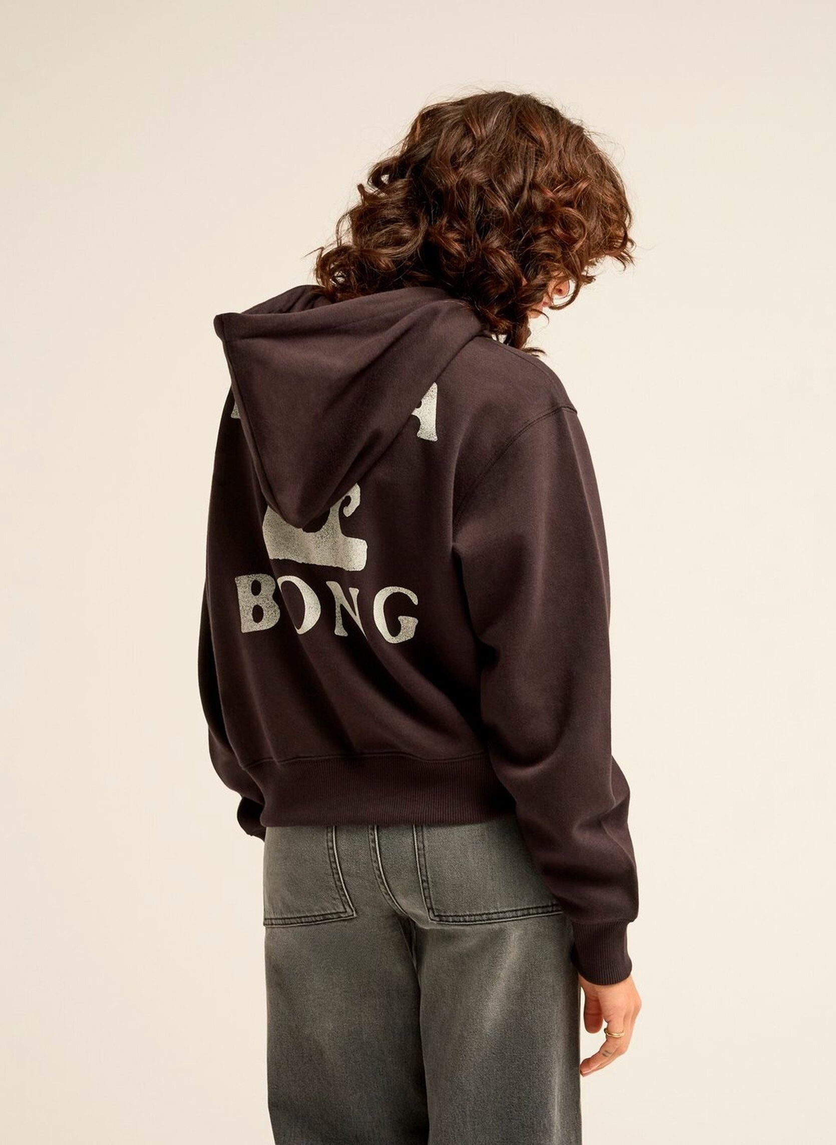 Sweatshirts Surfing In Town femme noir Billabong Sweatshirts Surfing In Town femme noir BLACK PEBBLE