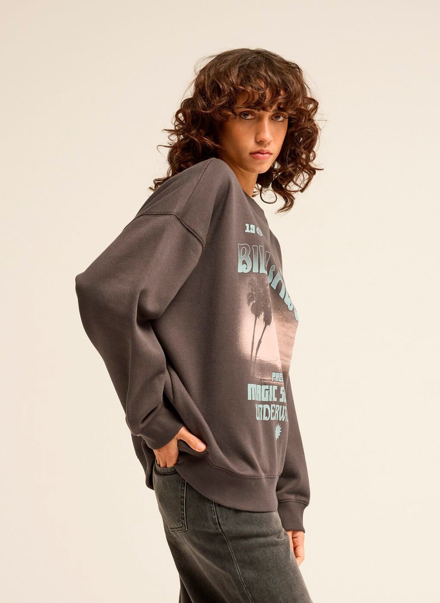 Sweatshirts Take A Tour damen schwarz Billabong Sweatshirts Take A Tour damen schwarz OFF BLACK