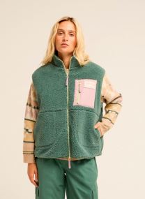Vestes polaires Wild Forest femme vert