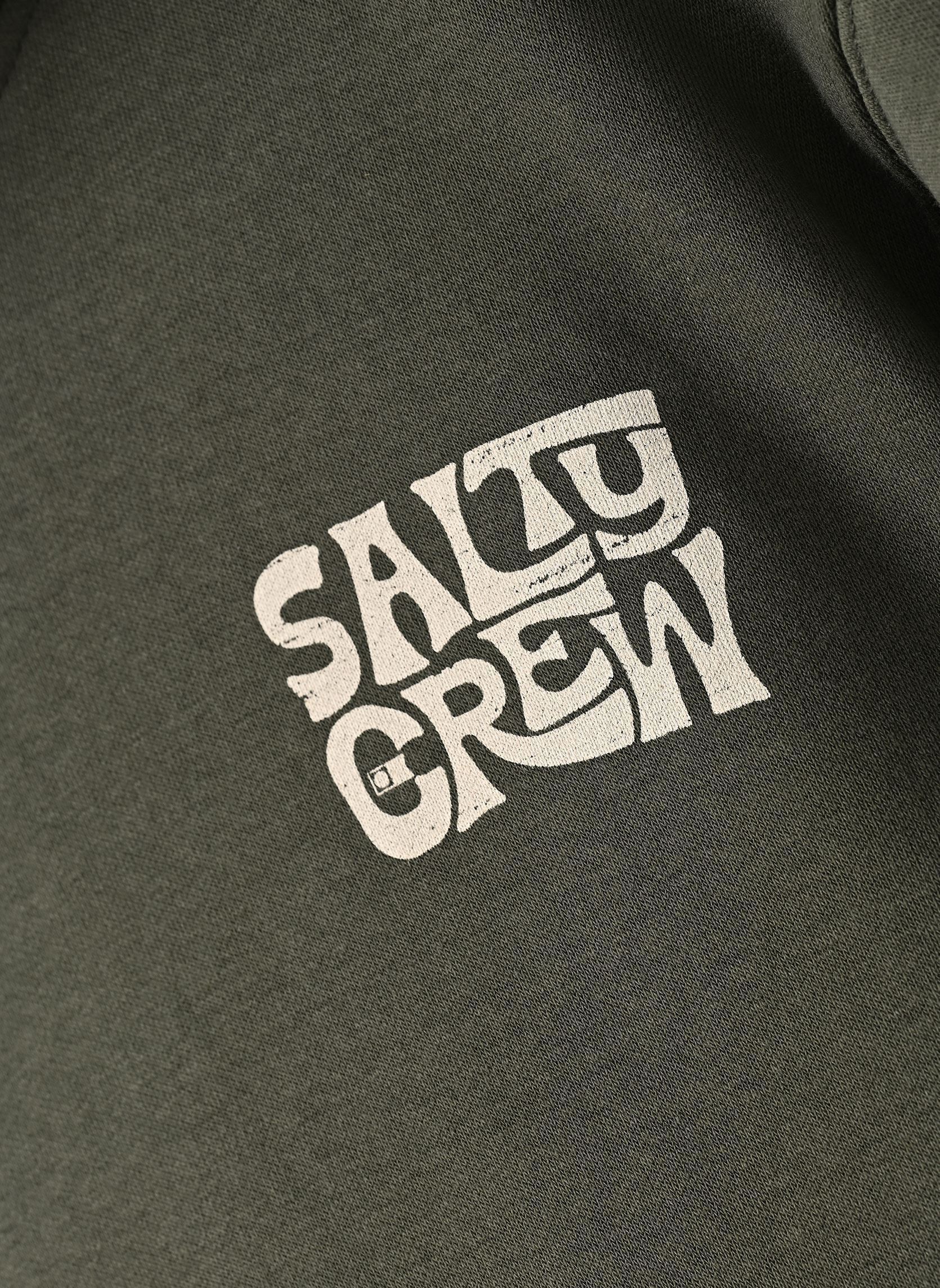 Sweatshirts Free Style Boys Fleece K jongens khaki Salty Crew Sweatshirts Free Style Boys Fleece K jongens khaki DUSTY OLIVE