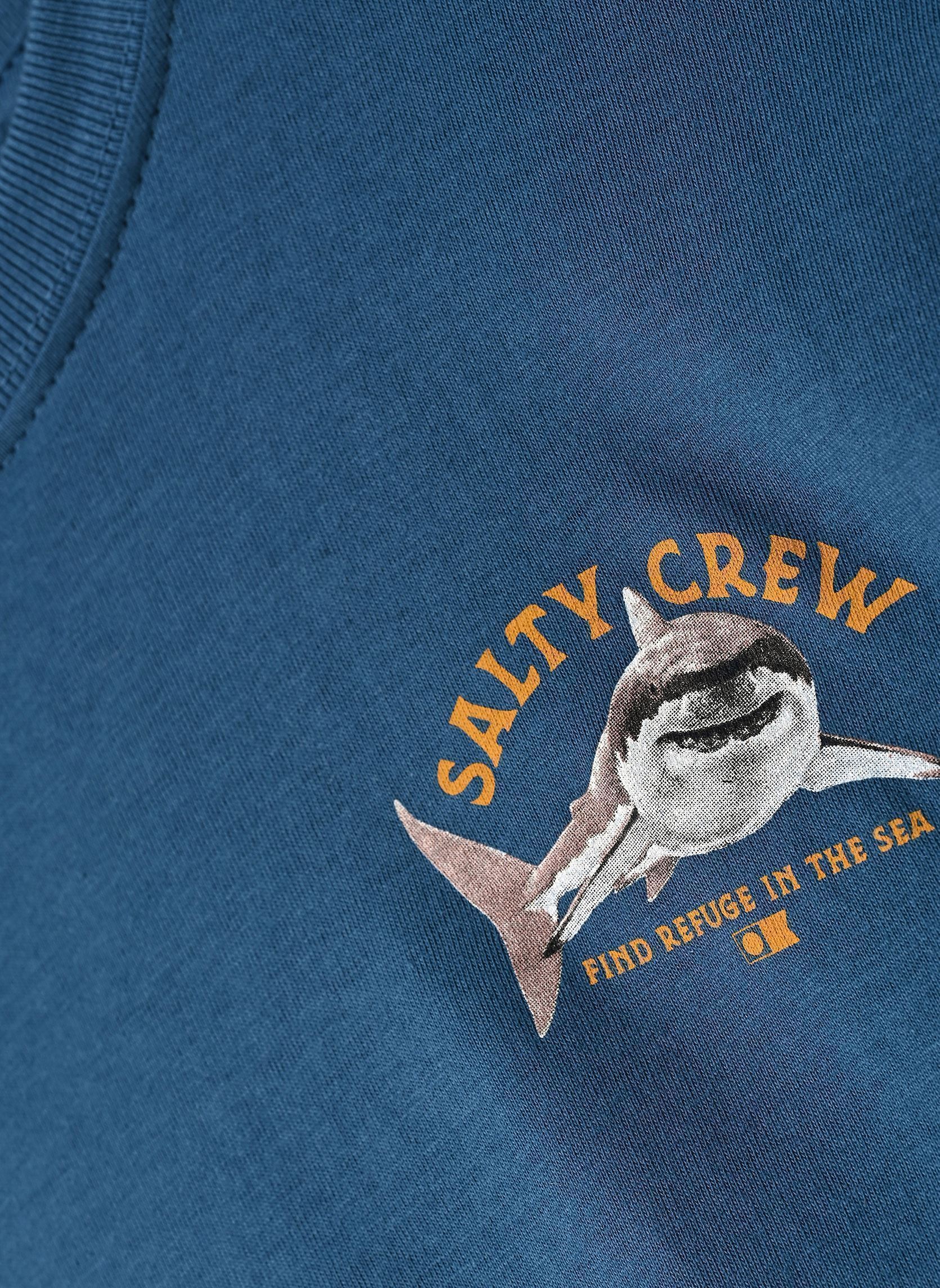 Tee-shirts Lurking Boys Ss Tee K garçon bleu Salty Crew Tee-shirts Lurking Boys Ss Tee K garçon bleu CAST BLUE