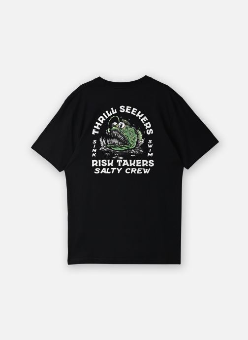 Salty Crew T-shirts Angler Fish Monst Ss Tee heren zwart
