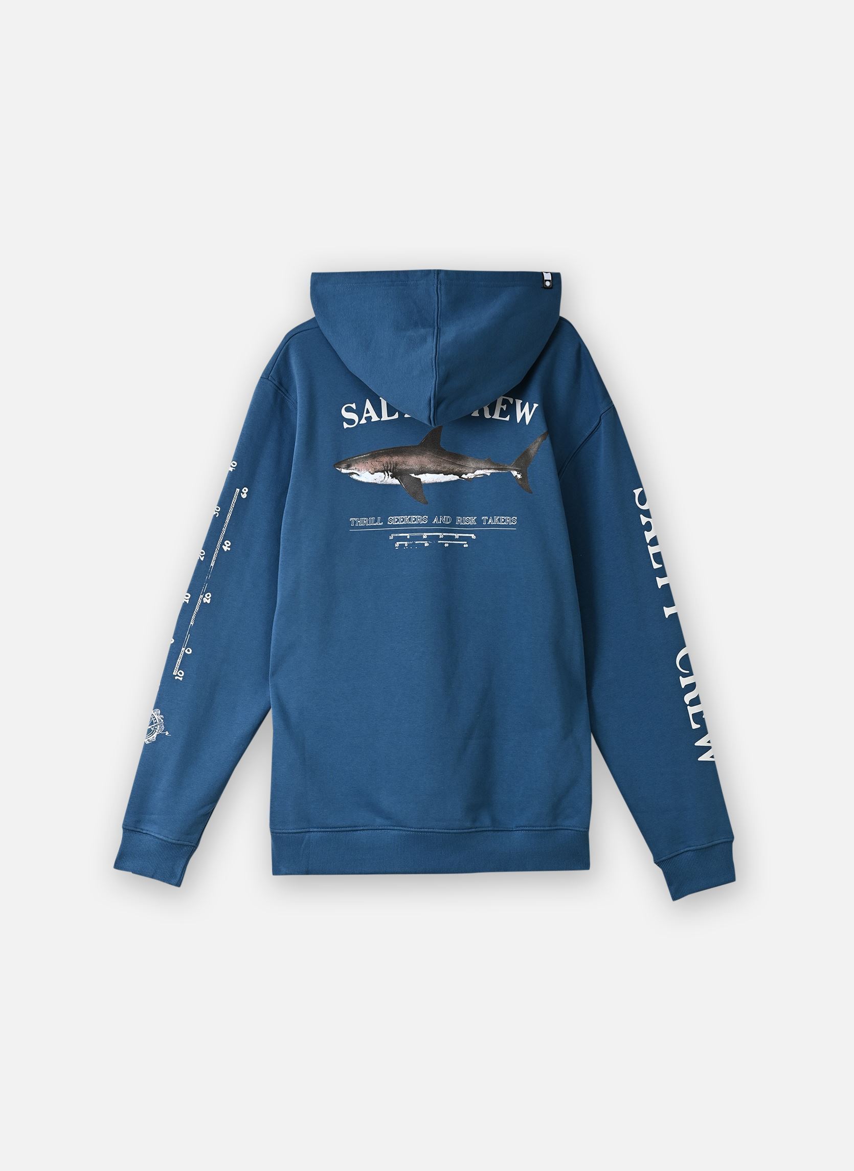 Sweatshirts Bruce Hood Fleece herren blau Salty Crew Sweatshirts Bruce Hood Fleece herren blau CAST BLUE