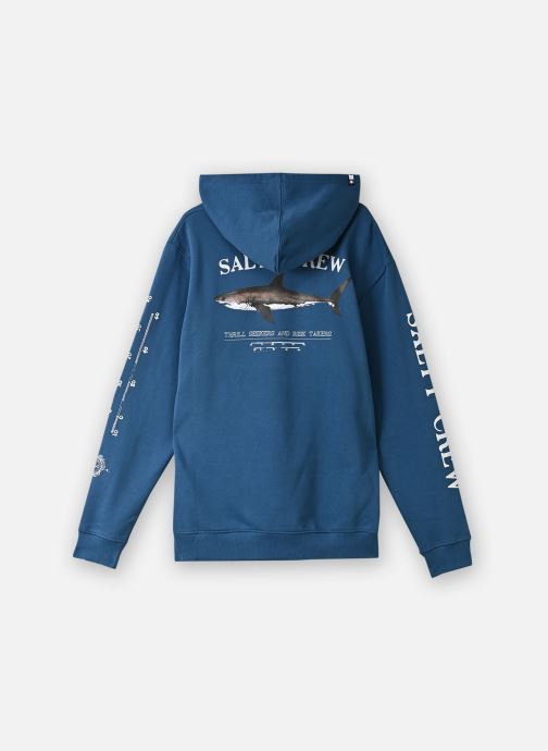 Salty Crew Sweatshirts Bruce Hood Fleece herren blau