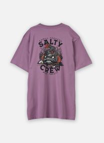 T-Shirts Catfish Monst Ss Tee herren violett Salty Crew T-Shirts Catfish Monst Ss Tee herren violett GRAPE
