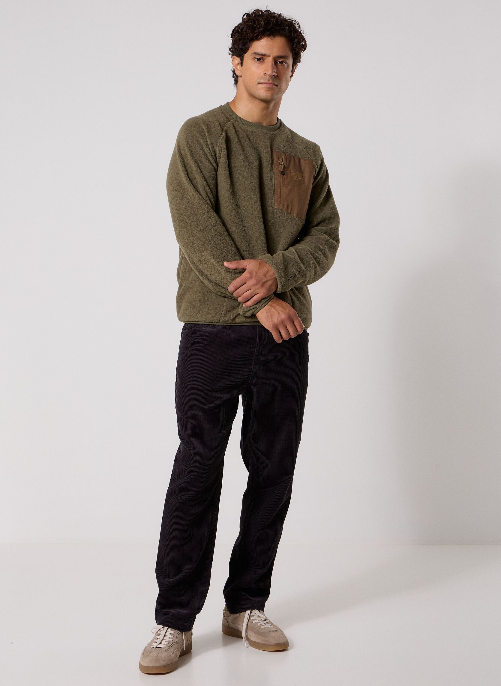 Pantalons droits Cruiser Cord Pants homme noir Salty Crew Pantalons droits Cruiser Cord Pants homme noir PHANTOM