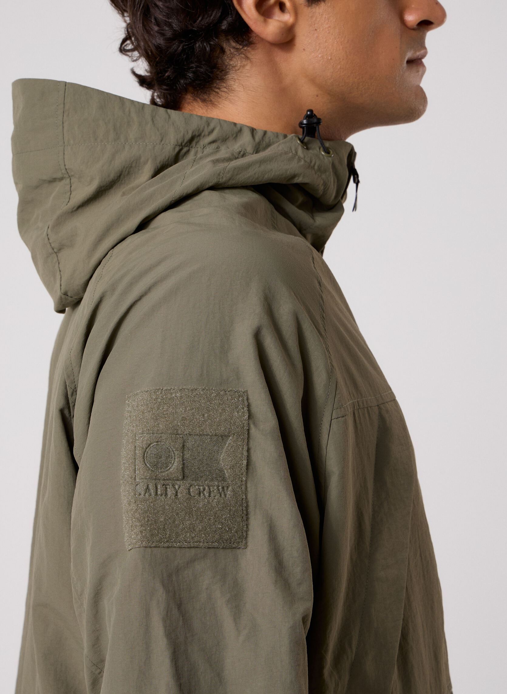 Blousons Drift Parka homme kaki Salty Crew Blousons Drift Parka homme kaki DUSTY OLIVE