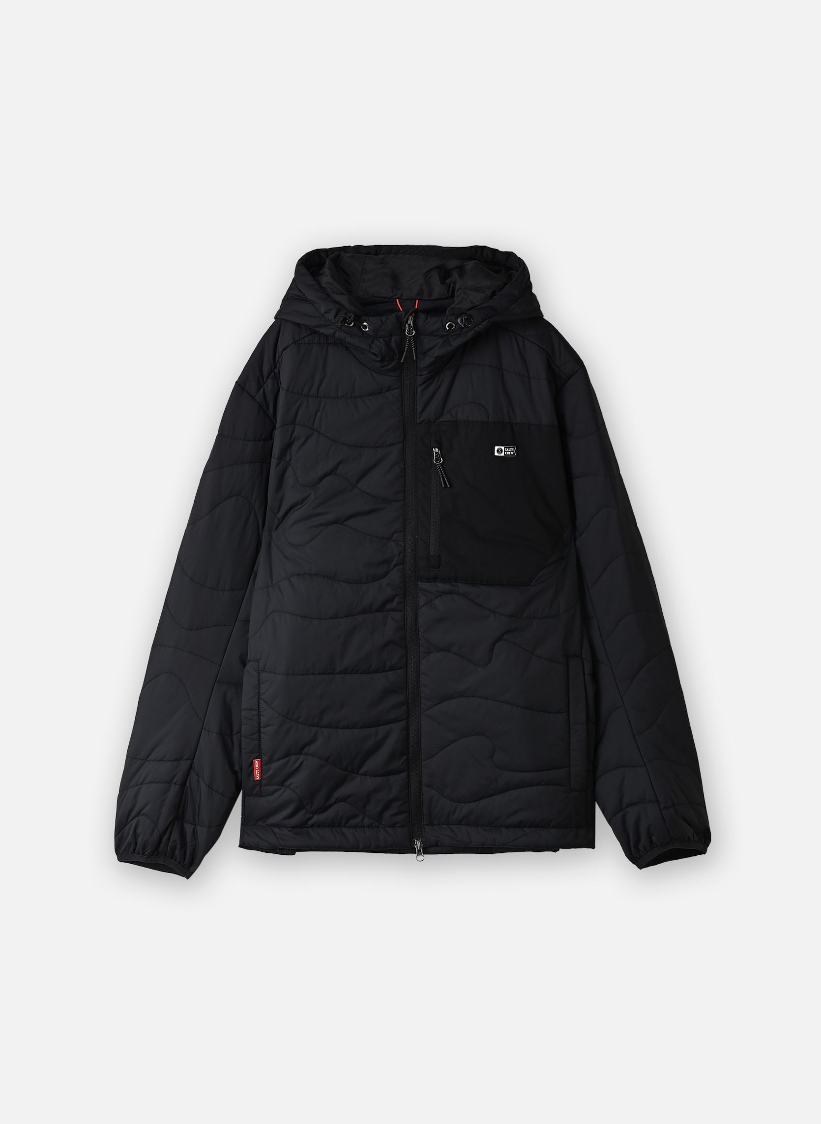 Jassen en mantels Echo Jacket heren zwart Salty Crew Jassen en mantels Echo Jacket heren zwart BLACK