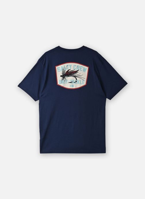 Salty Crew T-Shirts Fishing Co Ss Tee herren blau