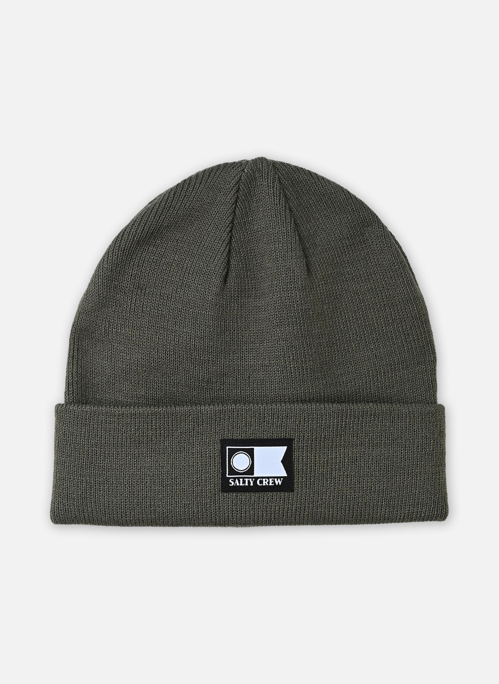 Petten, hoeden en mutsen Flagship Beanie heren groen Salty Crew Petten, hoeden en mutsen Flagship Beanie heren groen DUSTY OLIVE