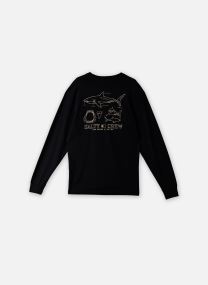 T-Shirts Great White Ls Tee herren schwarz