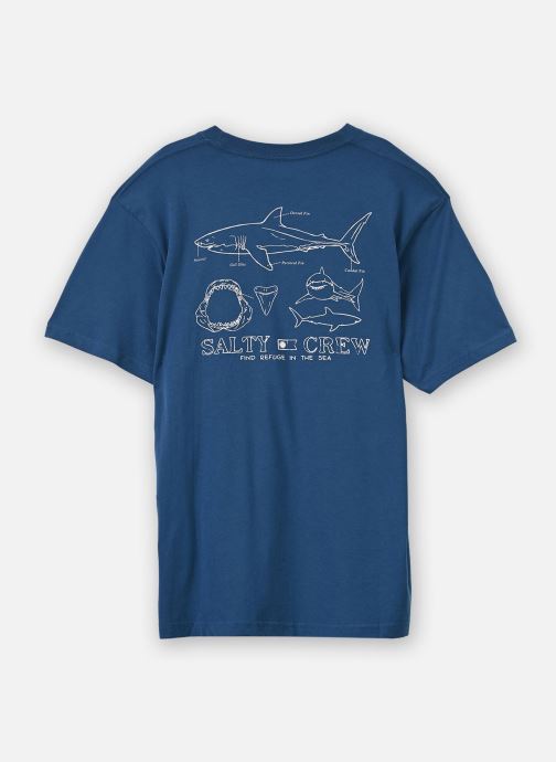 Salty Crew T-shirts Great Wht Classic Ss Tee heren blauw