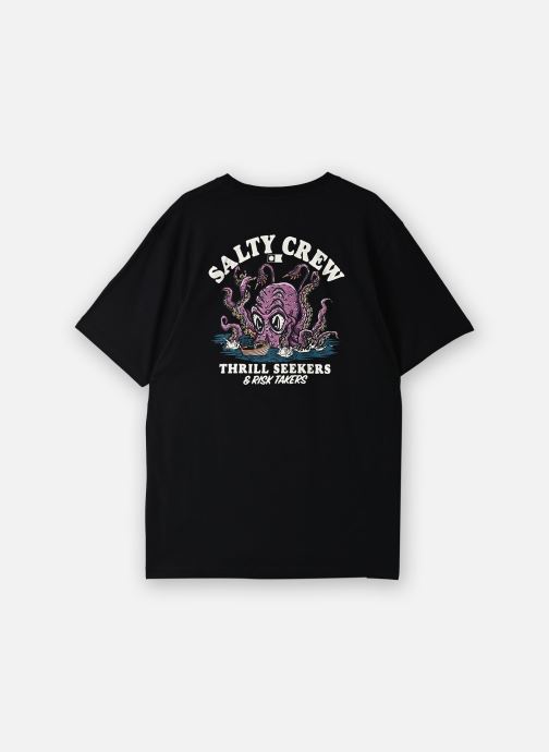 Salty Crew T-Shirts Kraken Monst Ss Tee herren schwarz
