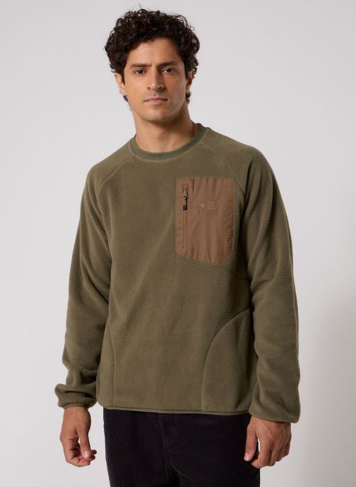 Salty Crew Fleece truien Reel Polar Crew heren khaki