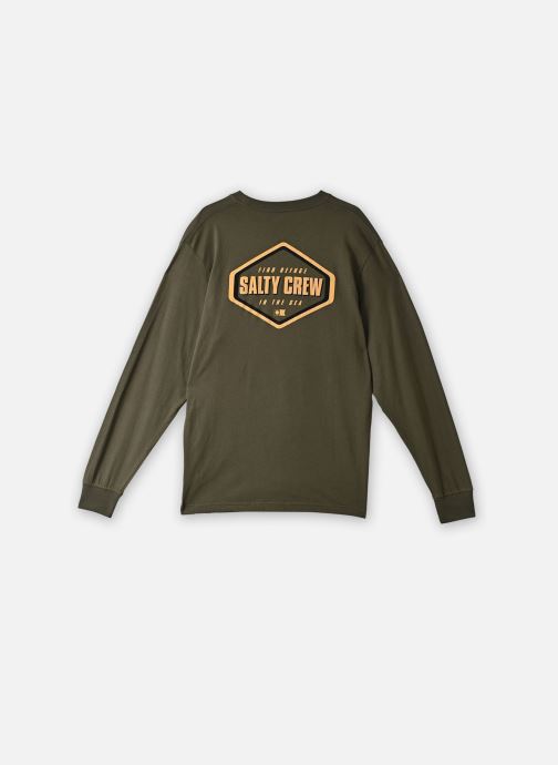 Salty Crew Tee-shirts Shapely Ls Tee homme kaki