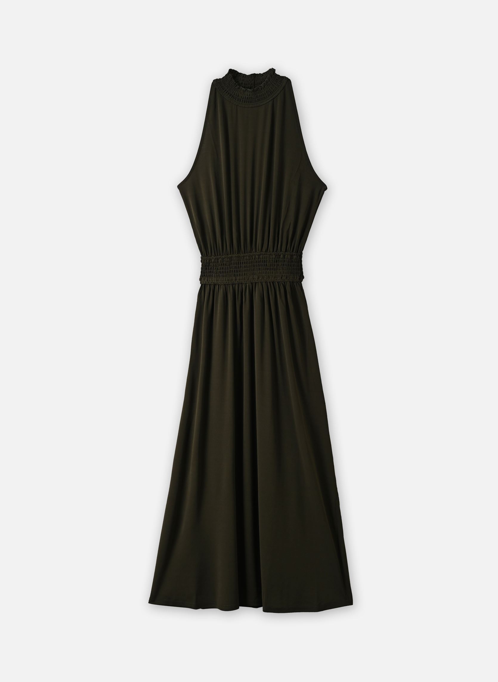 Kleider Sauma dress 16113 damen khaki Samsoe Samsoe Kleider Sauma dress 16113 damen khaki FOREST NIGHT