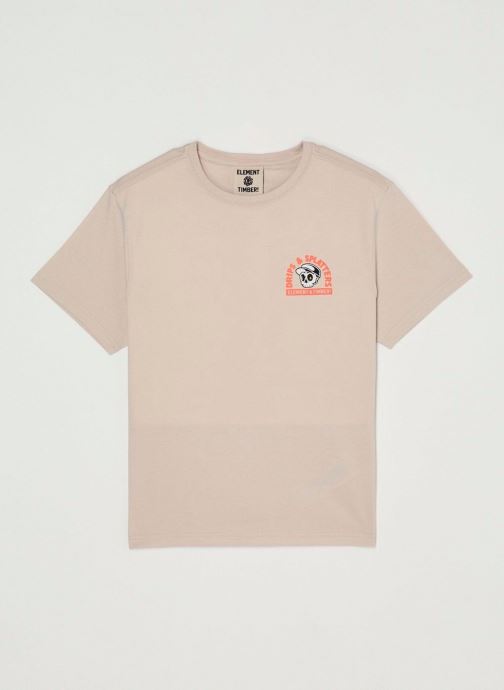 Element Tee-shirts Drips Ss Y garçon beige
