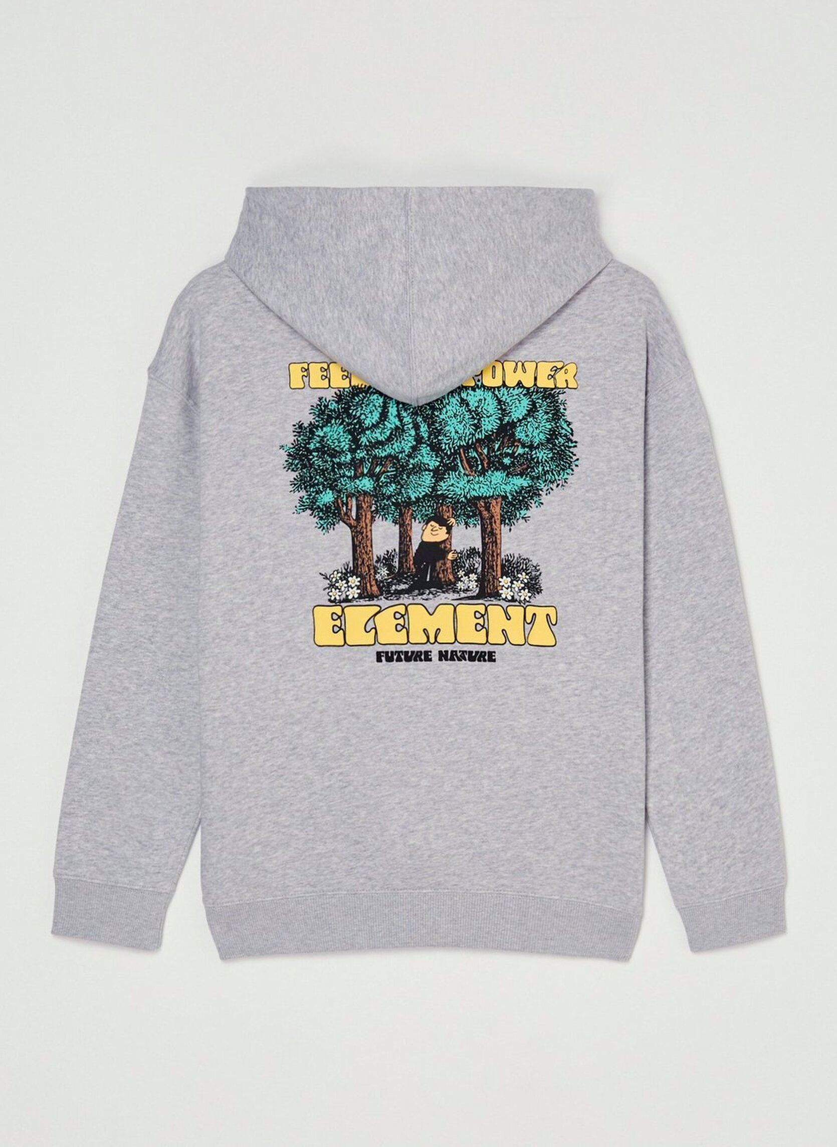 Sweatshirts Feel Power Y jungen grau Element Sweatshirts Feel Power Y jungen grau MID GREY HEATHER