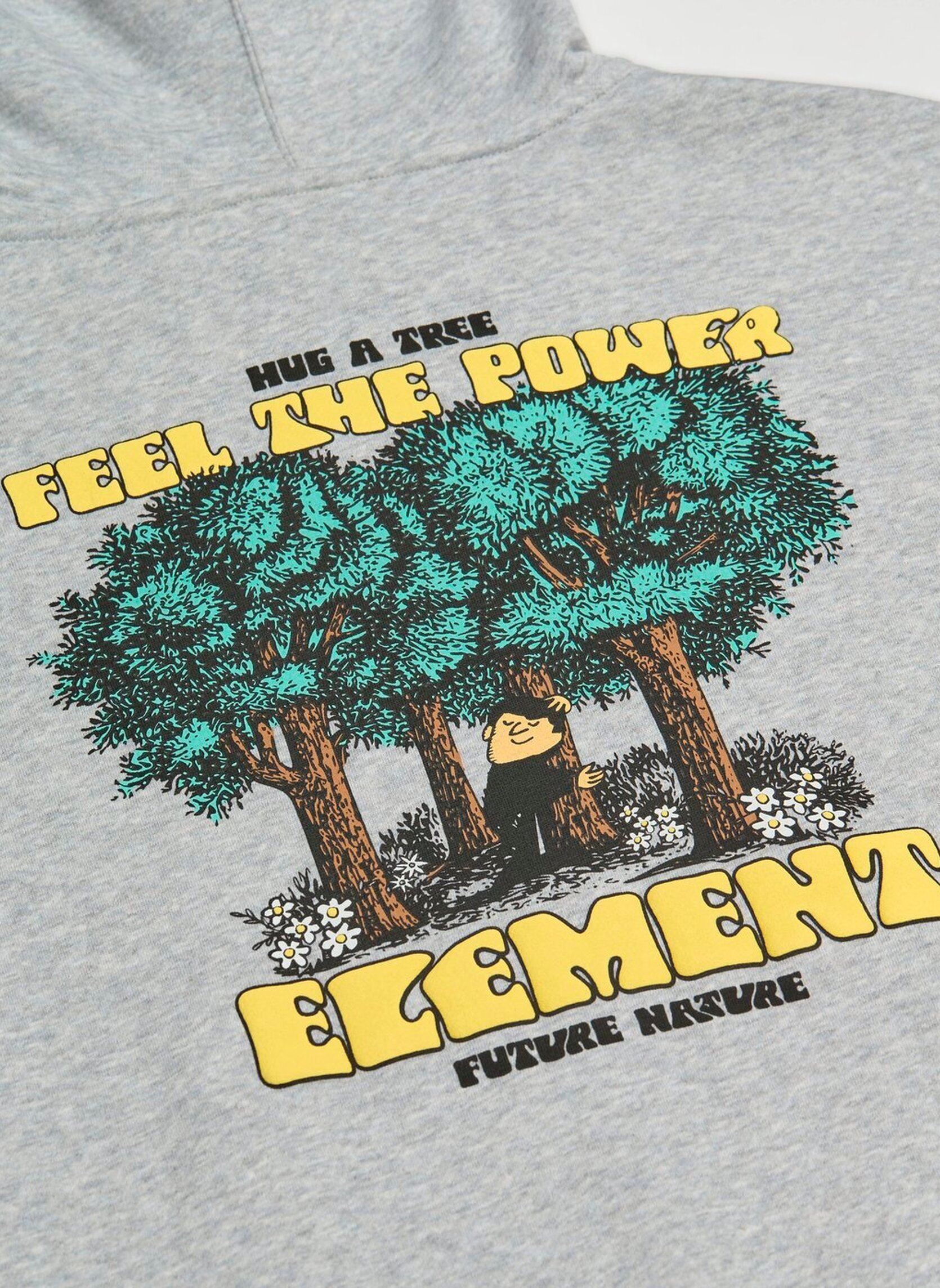 Sweatshirts Feel Power Y jungen grau Element Sweatshirts Feel Power Y jungen grau MID GREY HEATHER