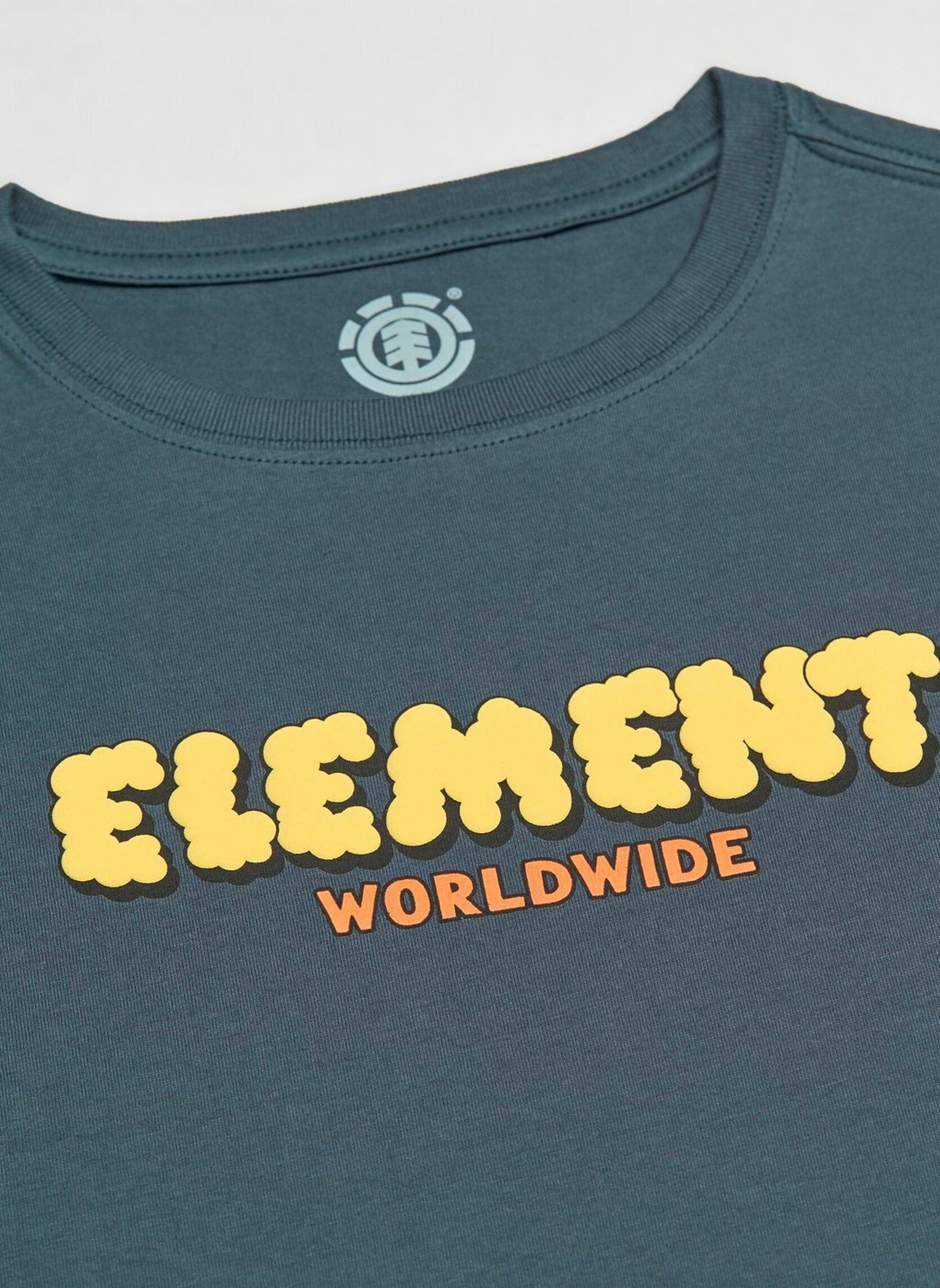 T-Shirts Fluff Ss Y jungen grau Element T-Shirts Fluff Ss Y jungen grau DARK SLATE