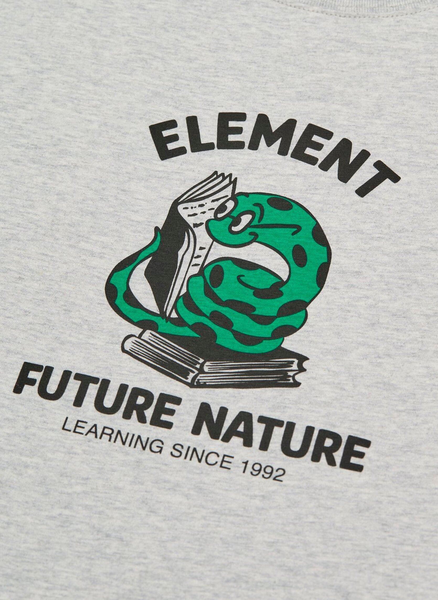 Tee-shirts Teaching Snake Y garçon gris Element Tee-shirts Teaching Snake Y garçon gris MID GREY HEATHER