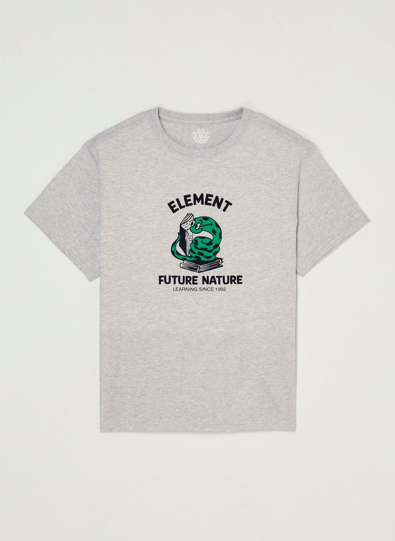 Tee-shirts Teaching Snake Y garçon gris Element Tee-shirts Teaching Snake Y garçon gris MID GREY HEATHER