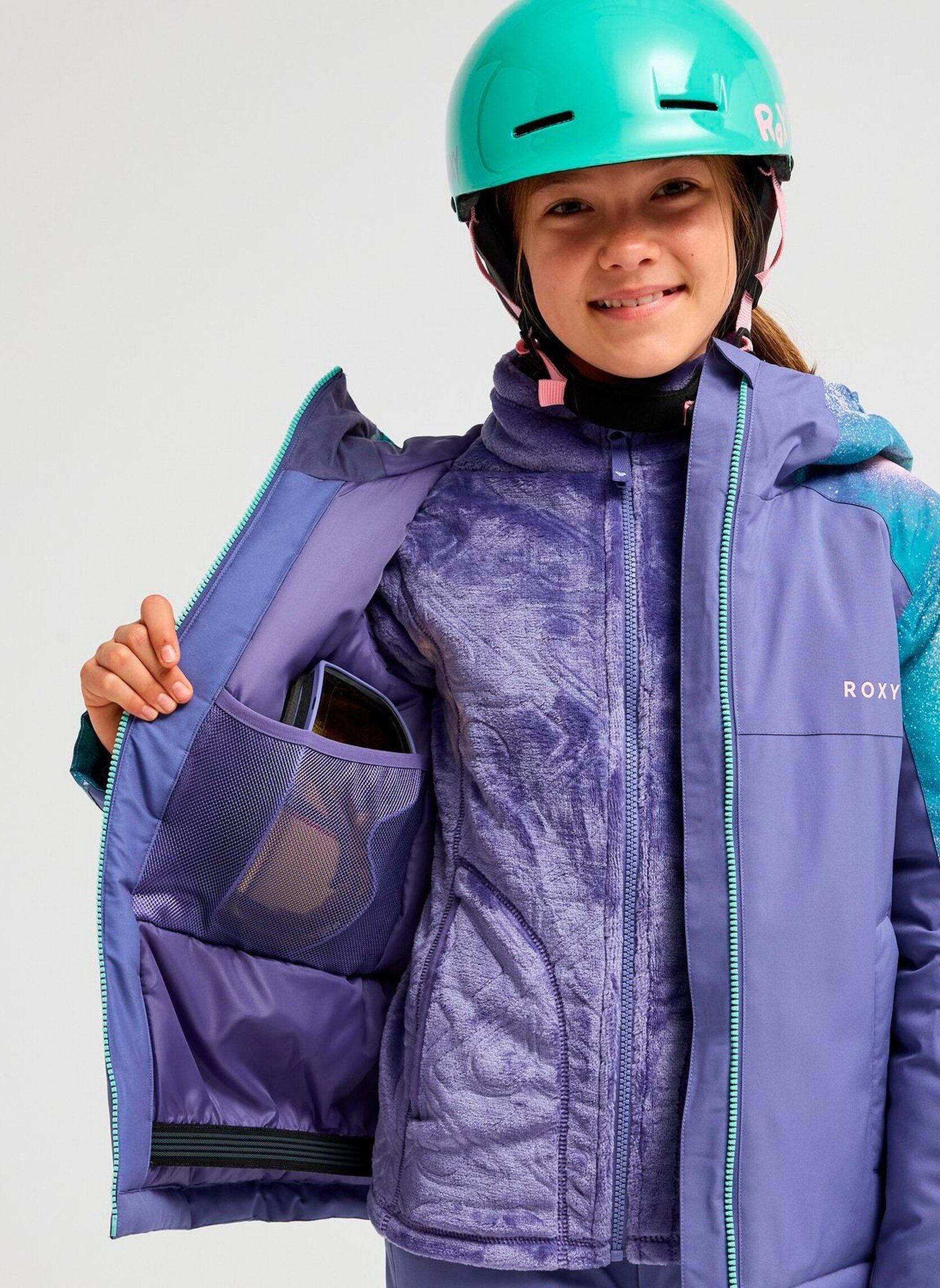 Doudounes Astralpeak Y fille violet Roxy Doudounes Astralpeak Y fille violet ARCTIC FROSTBITE