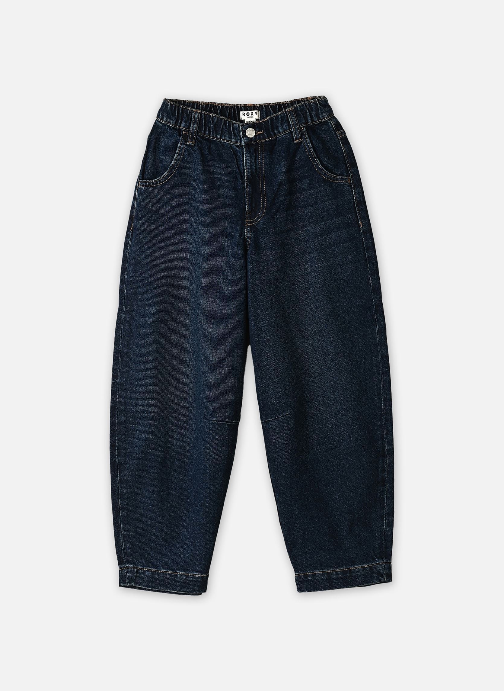 Jeans Borninbarrel Y fille marine Roxy Jeans Borninbarrel Y fille marine DEEP SEA SANDY