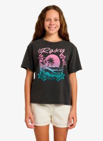 Tee-shirts Eveoversize Washed Y fille marron