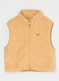 Vestes polaires Iconic Stars Y fille beige